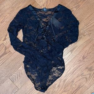Forever 21 lace body suit